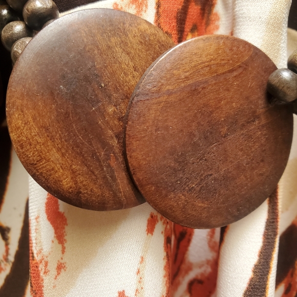 Sleeveless multicolor print top - Picture 2 of 7